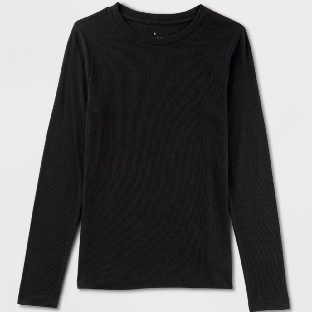 a new day Women’s Black Long Sleeve Tee